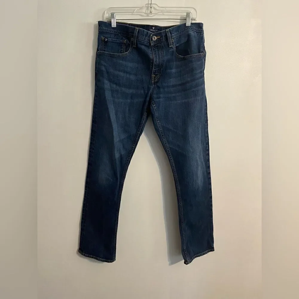 Cremieux Comfort Stretch Straight 5 pocket jeans, size 34/32